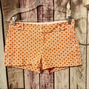 Banana Republic Orange Ryan Fit Shorts
